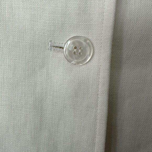 Brooks Brothers Irish Linen White Blazer 6 - Picture 6 of 9